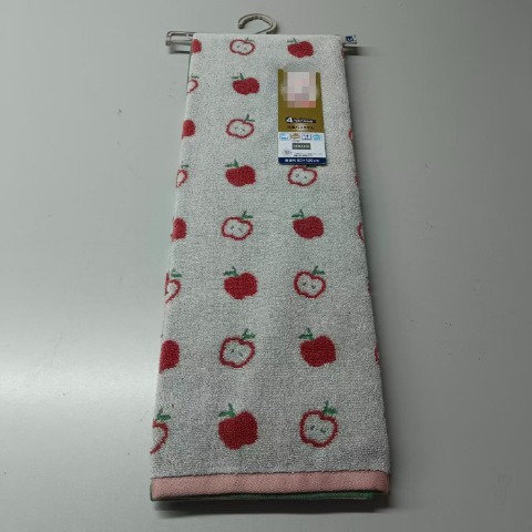 バスタオル（4つのこだわり・りんご）