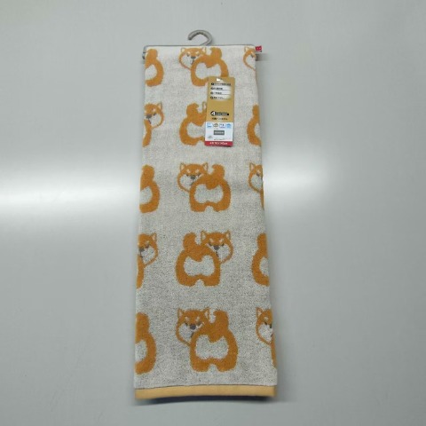 バスタオル 大判（4つのこだわり・柴犬）