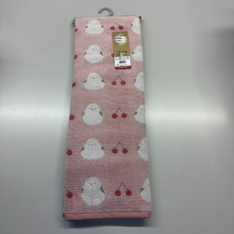 バスタオル 大判（4つのこだわり・小鳥）