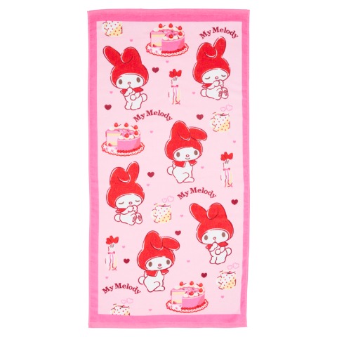 バスタオル（マイメロディ）