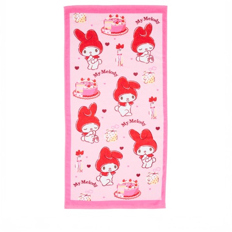 バスタオル（マイメロディ）