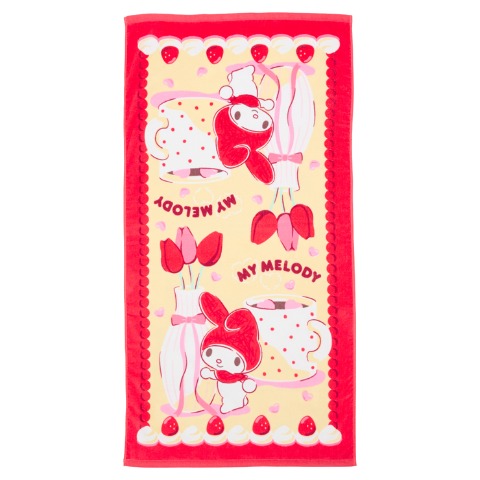 バスタオル（マイメロディ）