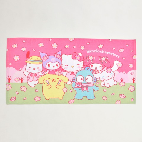 バスタオル（サンリオキャラクターズ）
