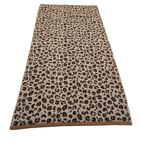 バスタオル（4つのこだわり・ヒョウ柄）