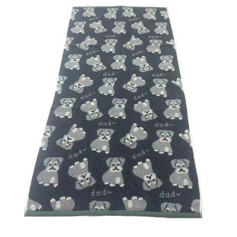 バスタオル（4つのこだわり・シュナウザー）