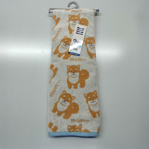 バスタオル（4つのこだわり・柴犬）