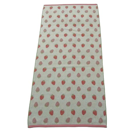 バスタオル（4つのこだわり・いちご）