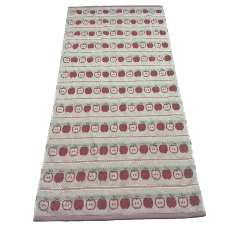 バスタオル（4つのこだわり・りんご）