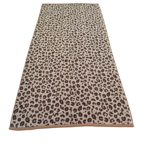 大判バスタオル（4つのこだわり・ヒョウ柄）