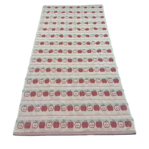 大判バスタオル（4つのこだわり・りんご）