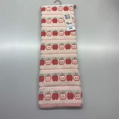 大判バスタオル（4つのこだわり・りんご）