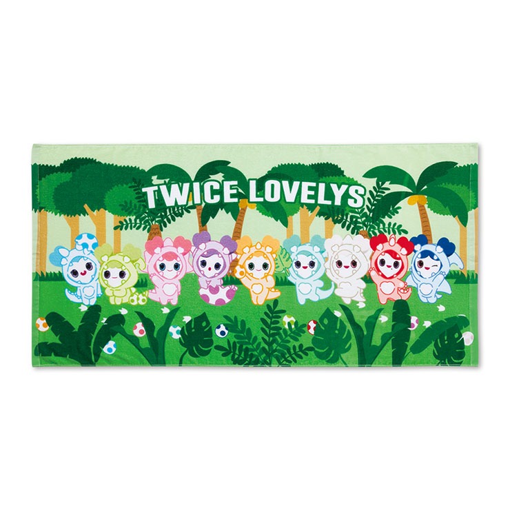 TWICE ポップアップストア　グッズ　バスタオル バスタオル（TWICE LOVELYS） | しまむら | しまむらパーク