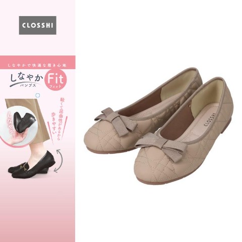 レディース　パンプス(しなやかFitパンプス)