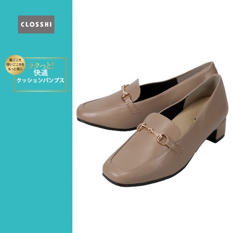 レディース　パンプス(ラクっと快適クッションパンプス)