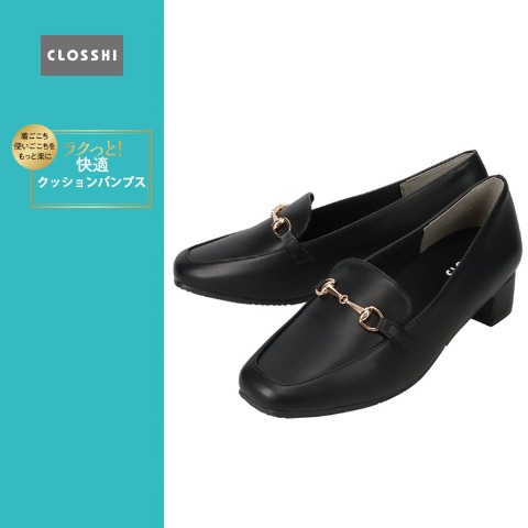 レディース　パンプス(ラクっと快適クッションパンプス)