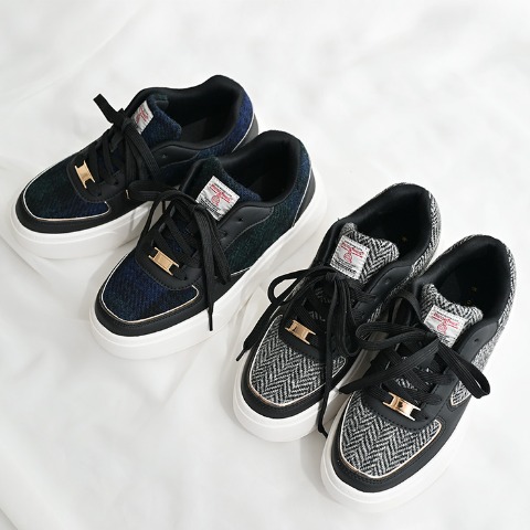 レディース　スニーカー　（MUMU×HARRIS TWEED）