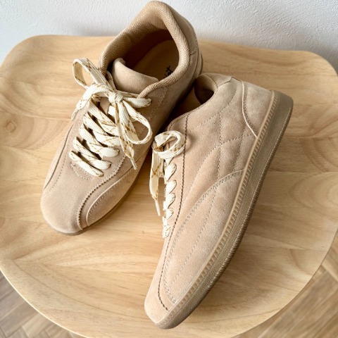 レディース　スニーカー(mayo）