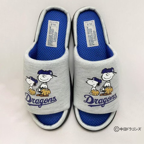 サンダル（PEANUTS×中日ドラゴンズ・23～26cm）