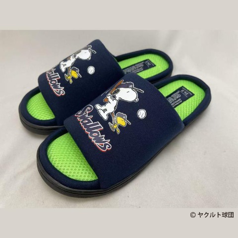 サンダル（PEANUTS×東京ヤクルトスワローズ）