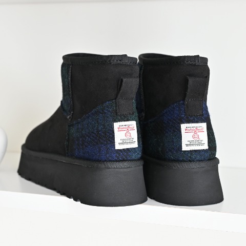 レディース　ブーツ　（MUMU×HARRIS TWEED）