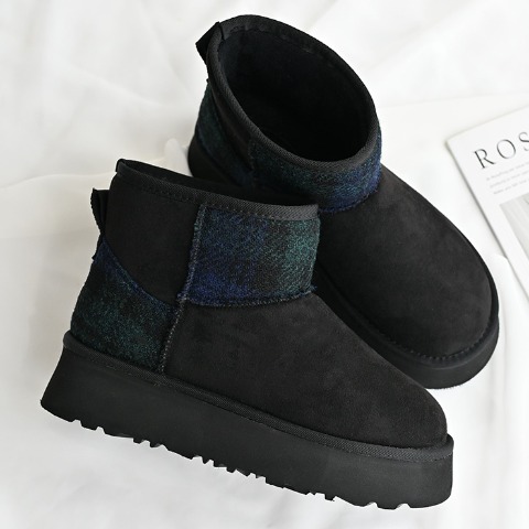 レディース　ブーツ　（MUMU×HARRIS TWEED）