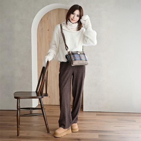 レディース　ブーツ　（MUMU×HARRIS TWEED）