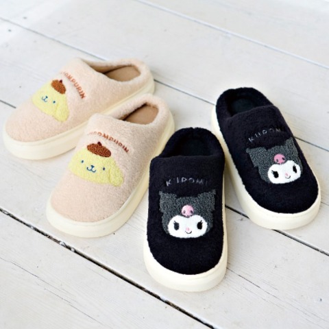 レディース　ボアサンダル（ポムポムプリン）