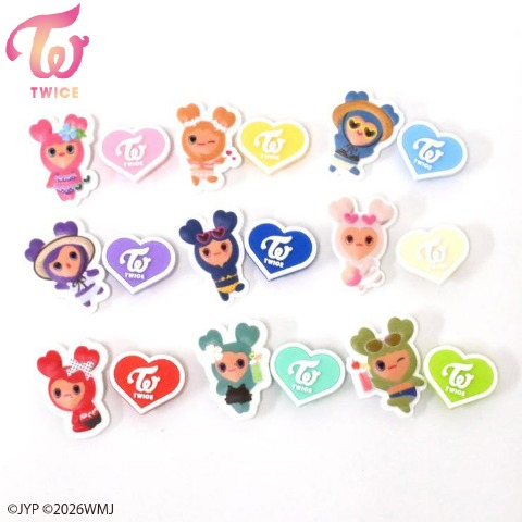 TWICE チャーム コンプリートセット サンダルチャーム コンプリートセット（TWICE LOVELYS） | しまむら