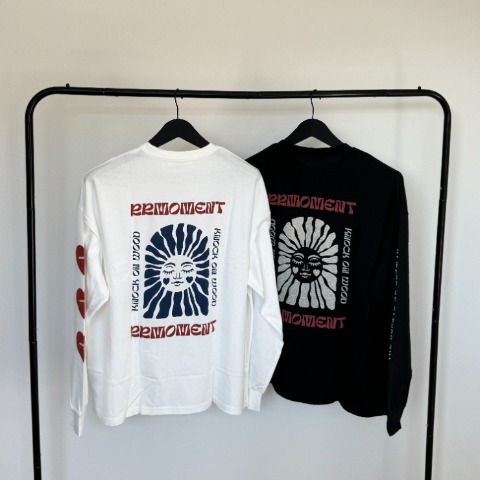 メンズ　長袖Tシャツ（ RR moment）