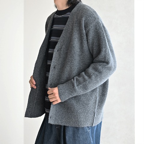 メンズ　ニットカーディガン（MUMU）