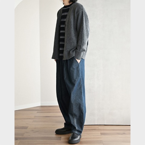 メンズ　ニットカーディガン（MUMU）