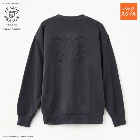 メンズ　トレーナー（SEASON REASON×OSAMU GOODS）