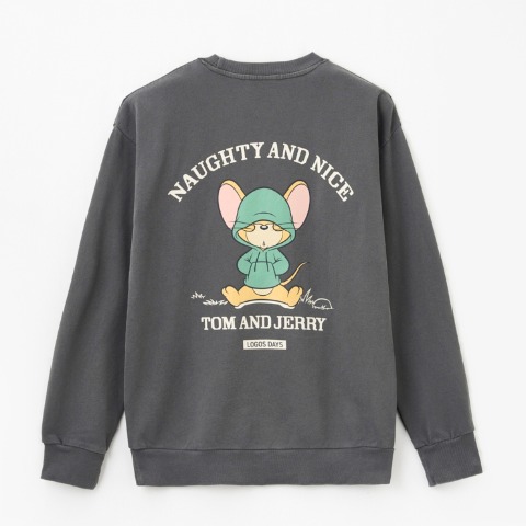 メンズ　トレーナー（TOM and JERRY×LOGOS DAYS）