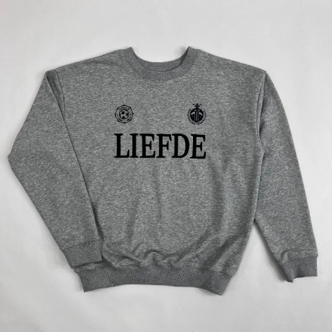 メンズ　裏毛ロゴスウェット（TAIGA)