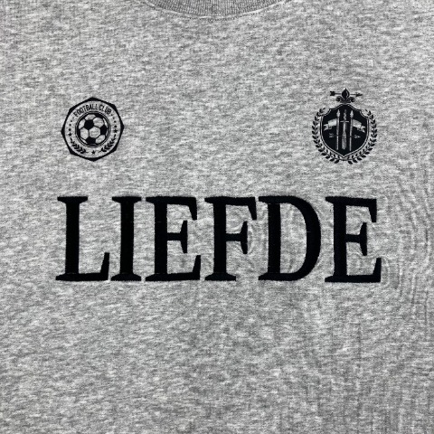 メンズ　裏毛ロゴスウェット（TAIGA)