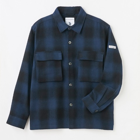 メンズ　シャツジャケット（U.S. POLO ASSN.）