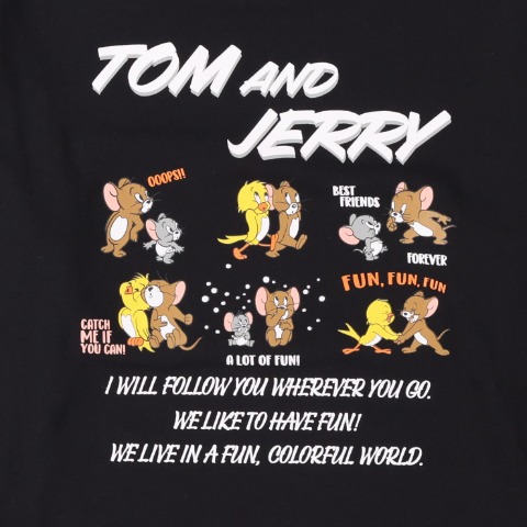 メンズ　Tシャツ（TOM and JERRY）