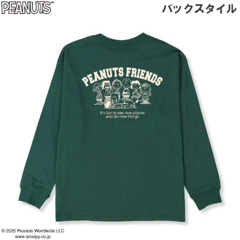 メンズ　長袖Tシャツ（PEANUTS）