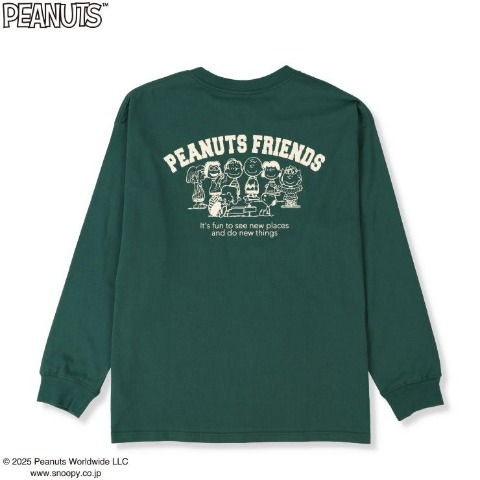 メンズ　長袖Tシャツ（PEANUTS）