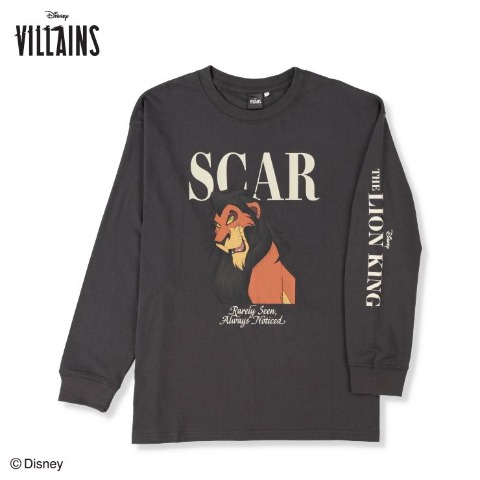 メンズ　長袖Tシャツ（DISNEY）