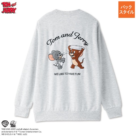 メンズ　トレーナー（TOM and JERRY）