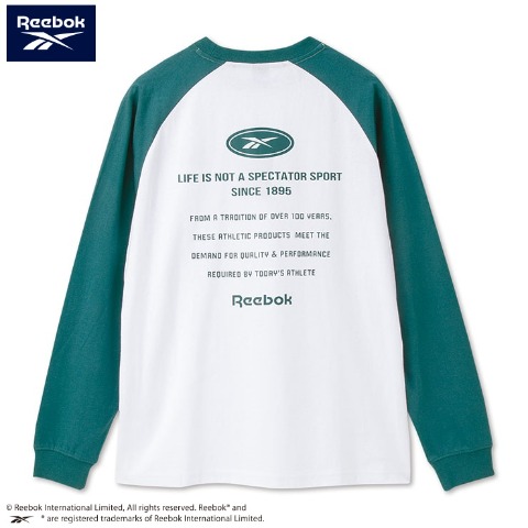 メンズ　長袖Ｔシャツ（Reebok）