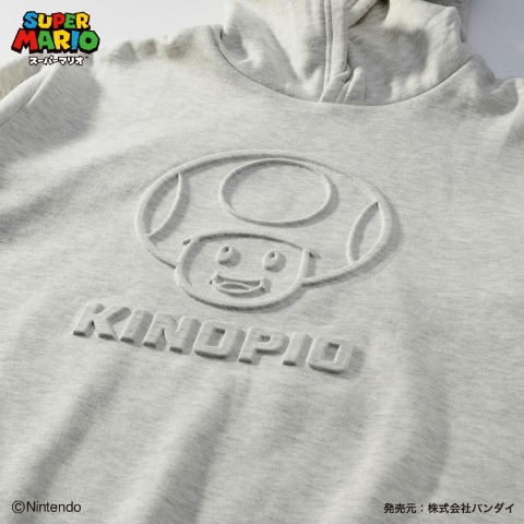 メンズ　パーカ（スーパーマリオ）