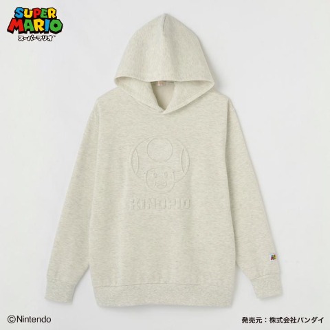 メンズ　パーカ（スーパーマリオ）