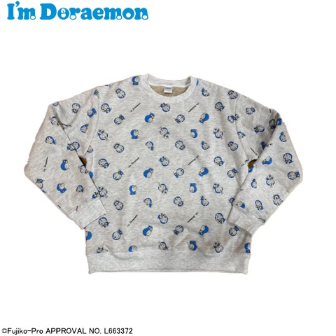 メンズ　トレーナー（I'm Doraemon）