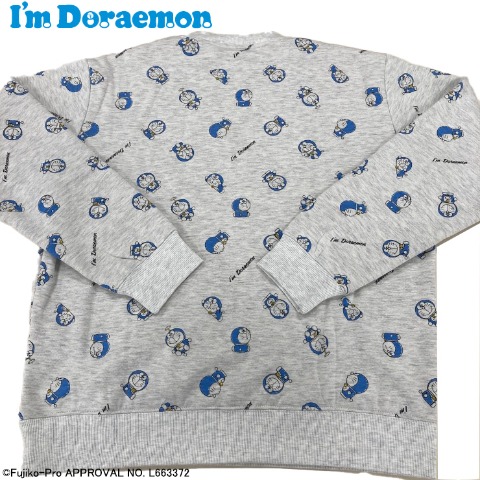 メンズ　トレーナー（I'm Doraemon）