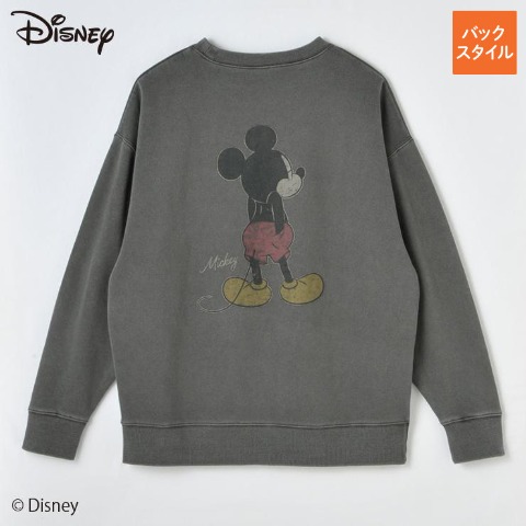 メンズ　長袖トレーナー(DISNEY)