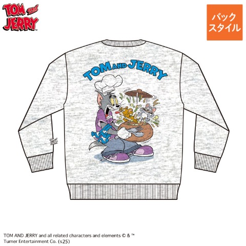 メンズ　トレーナー（TOM and JERRY）