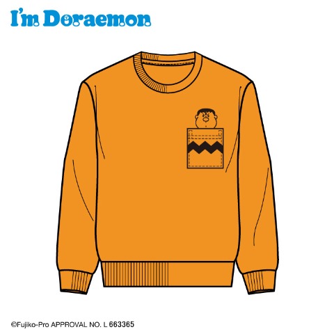 メンズ　トレーナー（I'm Doraemon）