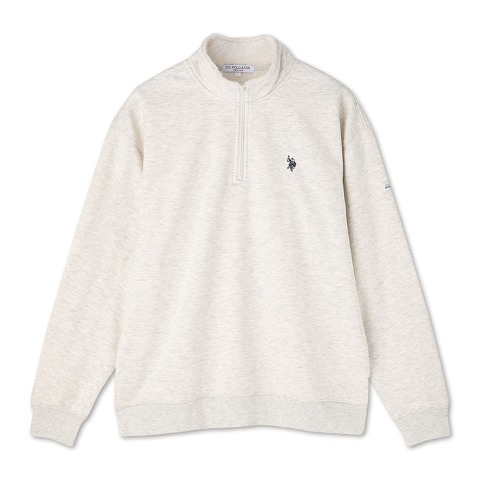 メンズ　ハーフジップトレーナー（U.S. POLO ASSN.）